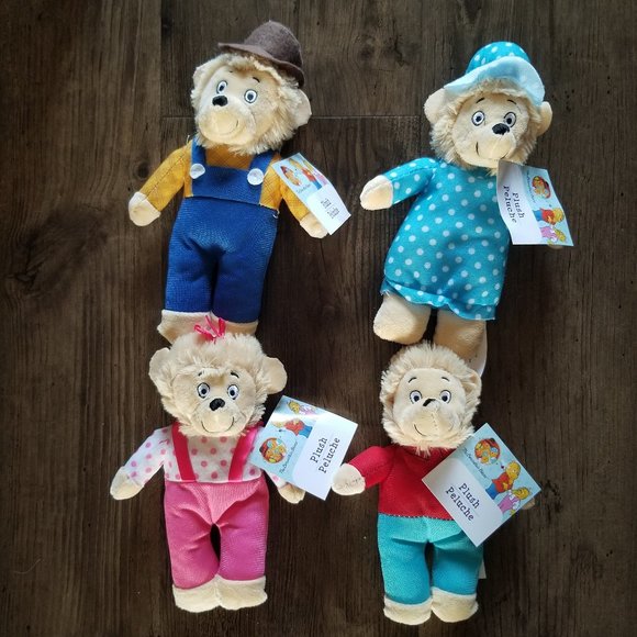 The Berenstain Bears Set of 4 Plush - Picture 2 of 8